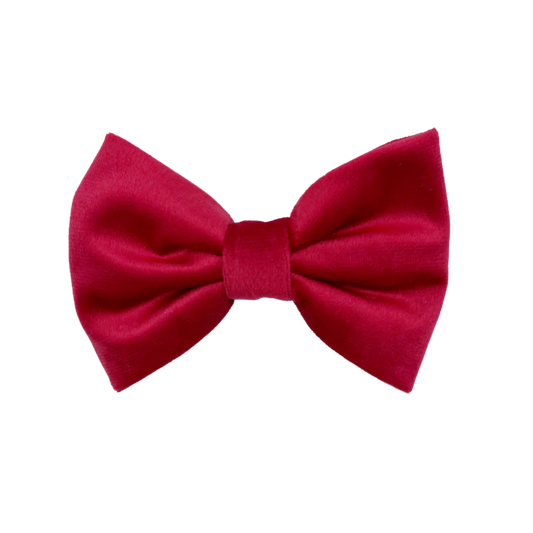 Scarlet Velvet  Bowtie