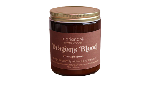 Dragon's Blood Crystal Candle