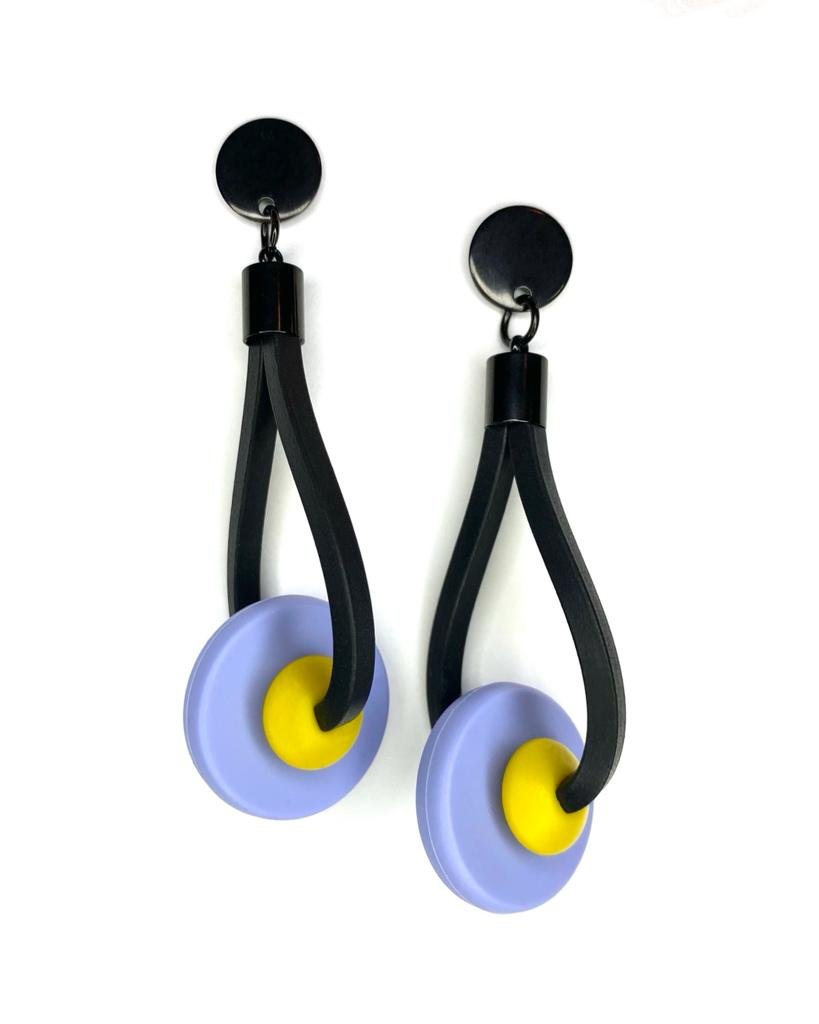 Geo Concentric Earrings