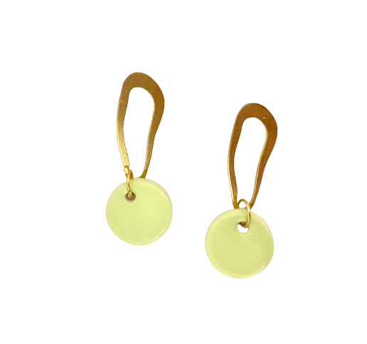 Golden Drops Earrings (different colors)
