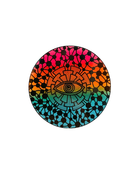 Mandala Eye-Sticker