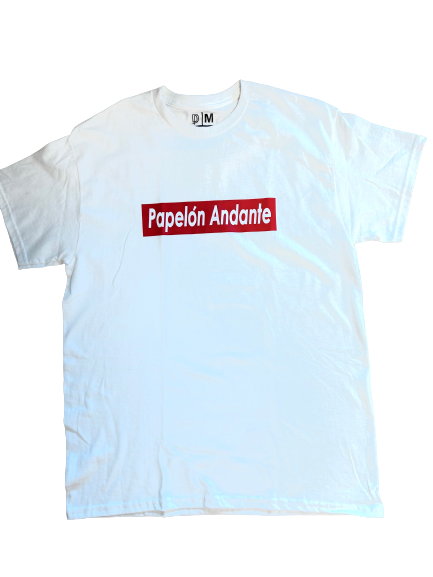 Papelón Andante - T Shirt (Blanca)