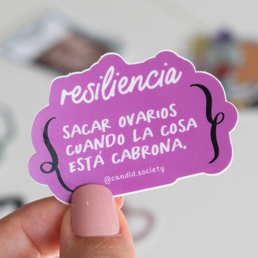 Resiliencia- Sticker