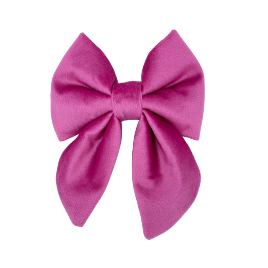 Rose Velvet Sailor Bowtie