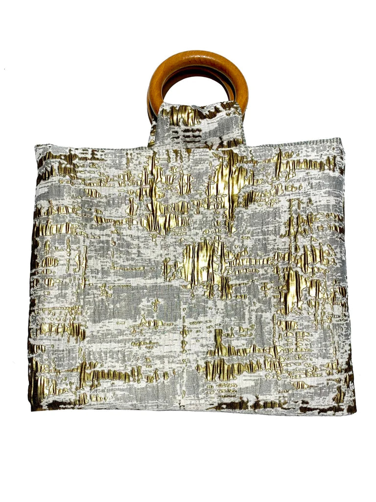 Handmade Bag Fusion Silver/ Gold