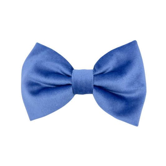 Denim  Velvet Bowtie