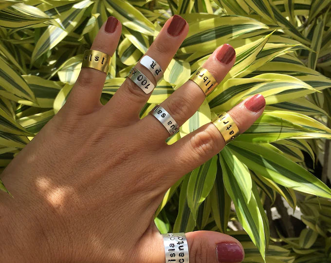 Metal and Brass Rings
