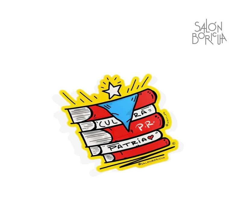 Libros de Puerto Rico Premium Sticker)